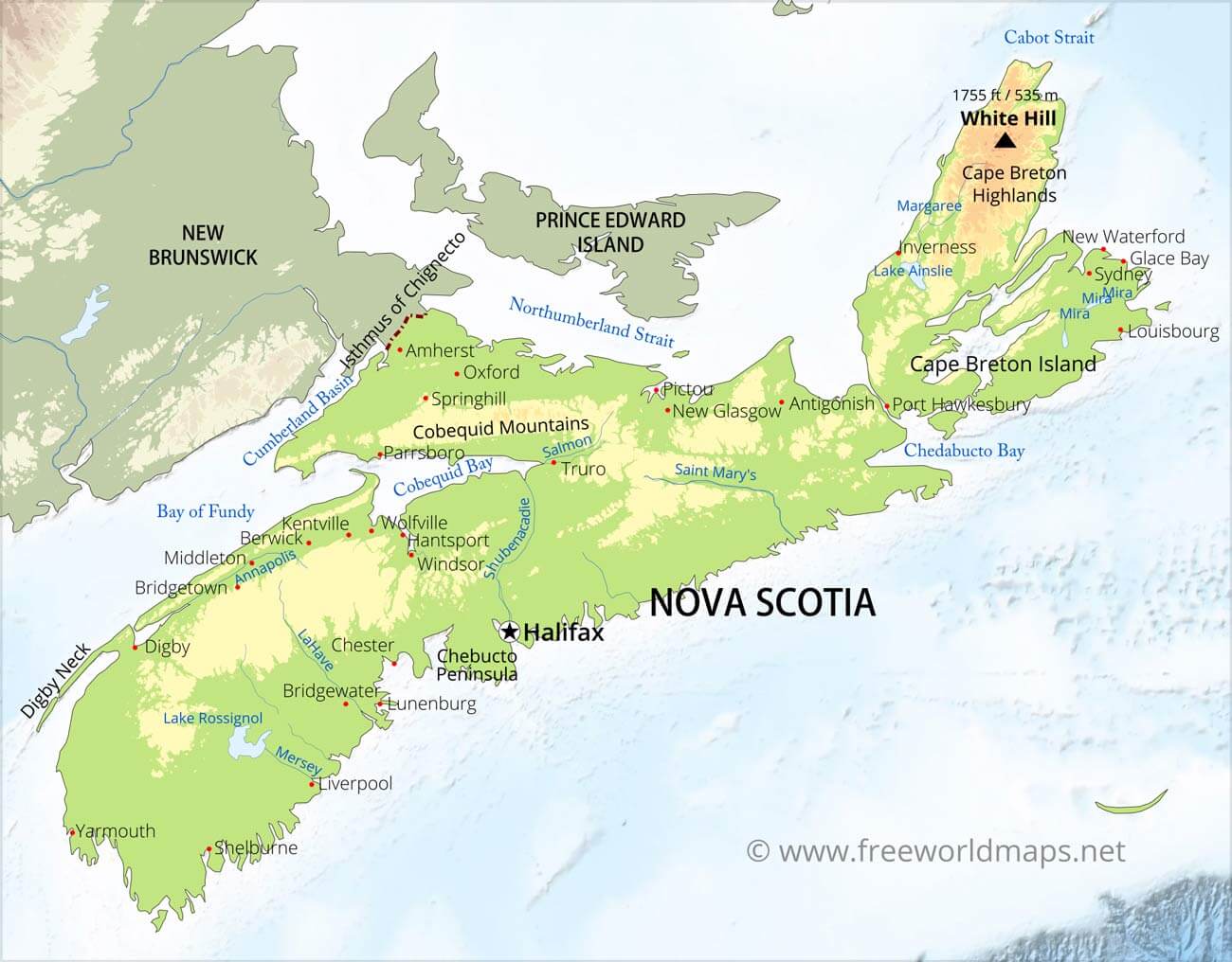 Mapa do Canadá conheça melhor o país Canada Ponto