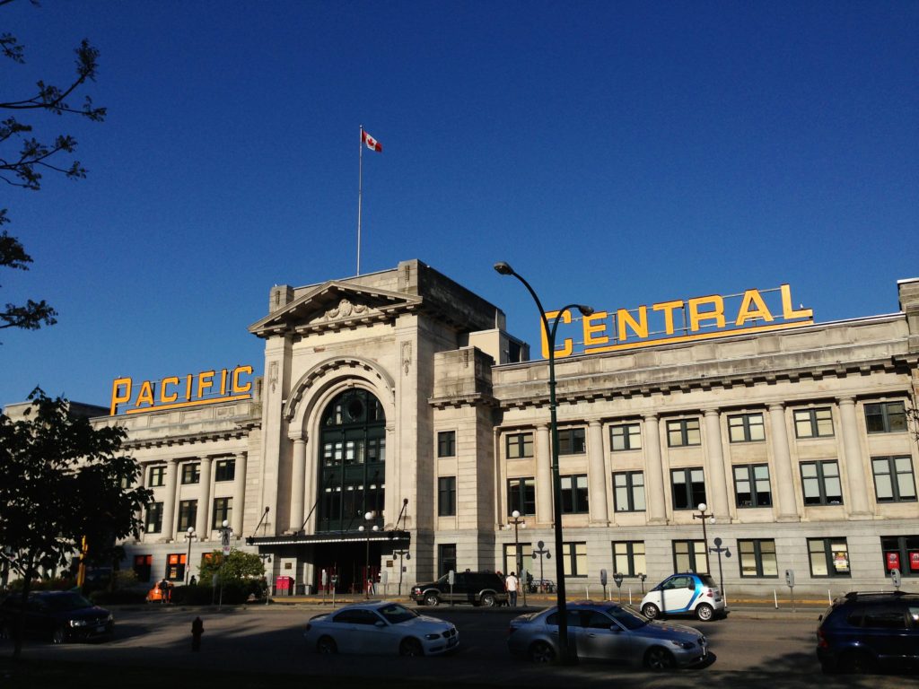 Pacific central station em vancouver